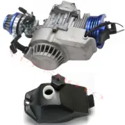 49cc 2 Stroke Pull Start Engine Motor w/Fuel Tank for 4 Wheeler ATV UTV Buggy AU