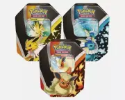 Pokemon TCG Eevee Evolutions Tins Set of 3 Factory Sealed (2021)