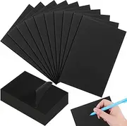 Gueevin 6 Packs Large Sticky Notes 4 x 6 Inch Blank Nurse Sticky Notes Self Adhesive Notepad Self Stick Note Pads for Nurse Teacher Office Hospital Supplies