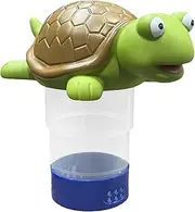 [Nybhyjka] Turtle Chlorinator | Turtle Animal Chlorine Floater Dispenser,Animal Float Decoration Safe Clear Chlorinator for Backyard Spa Hot Tub Garden Party