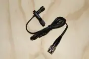 Black Lavalier Lapel Microphone for Audio-Technica Wireless Transmitters *NEW*