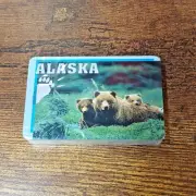 Vintage Alaska Bear w/ Cubs Playing Cards, Sealed, w/ Case