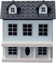 Toyvian Dollhouse Miniature House Wooden Dollhouse kit Christmas Village Houses Toy House Model Tiny Wooden