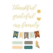 Spellbinders Chipboard Stickers-Autumn