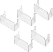 Train Expansion Pack: 5 Track Connectors for Secure Model Train Tracks for Boys and Girls Schools