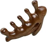 JOINPAYA Sandalwood Rabbit Massage Comb Tool for Scalp Ergonomic Wide Tooth Massager for Relaxation at Home Office Travel