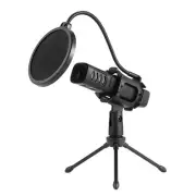 Cardioid Condenser Microphone USB Mic w/Tripod Stand Filter Shock Mount M9U0