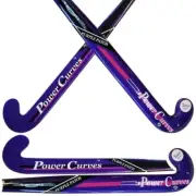 Indoor Field Hockey Stick Purple Patch 20% Carbon 80% Fiberglass