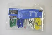 Everbilt Ribbed Plastic Anchors Assortment w Screws 202-Piece Pack 119 256