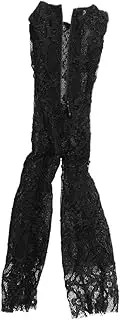 Generic 12 Inch Female Sleeveless Jumpsuit, 1:6 Doll Decor, Handmade Costume, Doll Clothes , Black