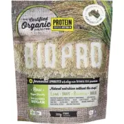 NEW Protein Supplies Australia BioPro Sprouted Brown Rice Protein Pure 500g