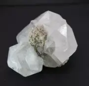 Apophyllite Chalcedony Cube Matrix Crystal Rock Raw Display Mineral 186 g