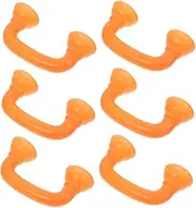 WEKAMOS 6pcs Interactive Speech Toy for Boys and Girls Pronunciation Phones for Classroom Learning Engaging Reading Aid Safe Materials for Toddlers Fun Language Development Tool Orange