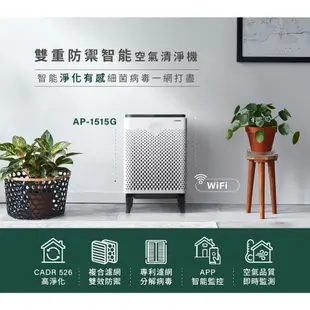 Coway 空氣清淨機 wifi機 A級福利品 18坪 AP 1515 G 遠端智控 原廠保固一年 現貨 免運