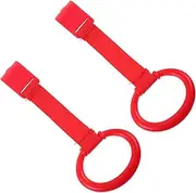MOBUTOFU Nursery Pull Rings 2pcs Baby Pull Tab Standing and Walking Assist Tools Infants' Arm Strength Exercise Stylish Design