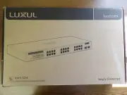 LUXUL XMS-1024 24 Port Gigabit Switch with Power Cord