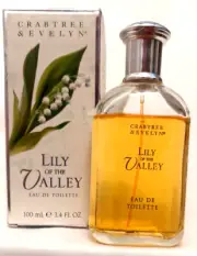 Vintage crabtree & evelyn lily of the valley edt 3.4 oz / 100ml