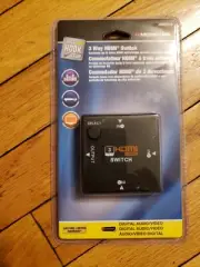 Monster JHIU0019 Just Hook It Up HDMI Switch, 3 Way