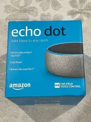 New Amazon Echo Dot Smart Speaker - Gray