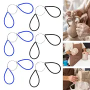 6x Clay Cutter Wires Pottery Cutting Hand Pottery Tools for Kitchen Soap Mud