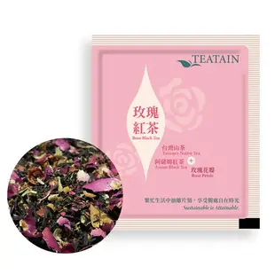 愛戀玫瑰茶時光 玫瑰紅茶 25入 茶葉禮盒│阿薩姆紅茶+台灣山茶的黃金比例