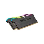 Corsair Vengeance RGB Pro SL 32GB(2x16GB) DDR4-3200 C16 Memory - Black [CMH32GX4M2E3200C16]