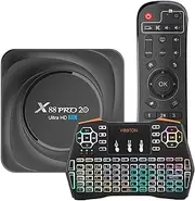 Android 11.0 TV Box, [8GB+128GB] RK3566 Quad-Core 64Bit Cortex-A55 CPU 2.4Ghz/5Ghz Dual Band WiFi 8K 4K Ultra HD Resolution Bluetooth 4.0 Ethernet 1000M Smart TV Boxes,4gb+32gb