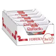 Ferrero Raffaello Premium Gourmet White Almond, Cream and Coconut, Candy for