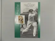 DON BRADMAN - Australian Legends -2001 First day issue post card