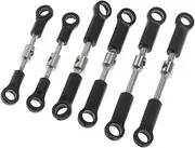 KANGYEBAIHUODIAN Tie Link Rods Linkage Pull Rod Set Spare Parts Fit for Wltoys 144001 1/14 RC Car(2X 1287 2x26mm)