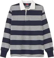 [Canterbury] 2.5 INCH Stripe Rugby Jersey Lager Shirt