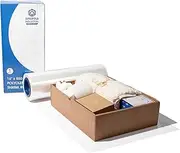 Spartan Industrial - 16" X 550' Polyolefin Heat Shrink Wrap Roll - 80 Gauge Heat Shrinkable Film for Packaging Books, Toys, Sporting Goods, Medical Supplies, and More