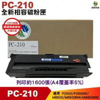 在飛比找樂天市場購物網優惠-奔圖 PANTUM PC-210EV PC210 黑色 全新