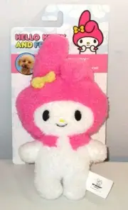 JAZWARES Hello Kitty & Friends MY MELODY Sanrio Squeaky Dog Toy Plush 10"