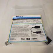 Accell B086B-004B Accell UltraAV DisplayPort 1.1 to HDMI 1.4 Passive Adapter
