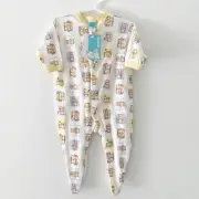 Vintage Bonds Unisex Bears Sleepsuit Outfit Pyjamas New Deadstock Size 00
