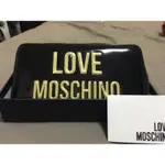 LOVE MOSCHINO正品漆皮長夾絕版品