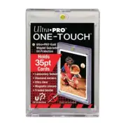 3 Ultra Pro 35PT ONE TOUCH MAGNETIC AcidFree UV Card Holder Display Case- 3 PACK