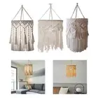 Bohemian Hanging Pendant Light Cover Macrame Lamp Shade Light Fixtures Cover