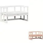 Garden Sofa Bench Extendable Lounge Couch Settee Patio Backyard Wood vidaXL