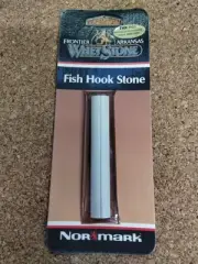 Vintage NOS Genuine Arkansas Hard Tapered Hook Sharpening Stone Whetstone THKPS3