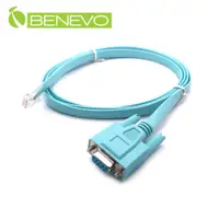 在飛比找PChome24h購物優惠-BENEVO 1.5M RJ45轉RS232轉接線/Cons