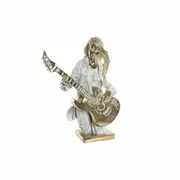 Decorative Figure Dkd Home Decor 37 x 25 x 50 Cm Golden White Music
