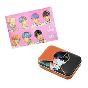 MTPR - BTS Suga Face Illustration Contact Lens Case Bundle Set With Poster Suga Contact Lens Case + Poster In Tube