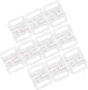 Koautios 10 Sets of Hook and Clasp Fasteners for Sewing on Garments and Lingerie