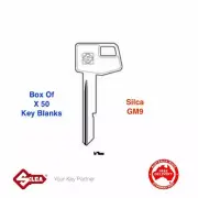 SILCA Keyblanks GM9-Box Of Fifty- HOLDEN ,Key Blank-Free Postage