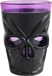 Skull Wine Cup - Cranium Chalice, Skeletal Cup | 2.76 x 2.76 x 1.96in LED Skull Halloween Party Cups, Environmentally Friendly Drinking Accessory for Home, Cafes, bar, and Other Places