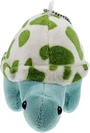 HAWILLOSCH Stuffed Tortoise Plush Keychain Charm Adorable Hanging Decor for Bags Soft Turtle Pendant Present for Birthdays Valentine Day Special Occasions