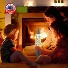 Lampara De Lava Tornado Con Luces LED Para Mesa Noche Niños Cuarto 16 Pulgadas
