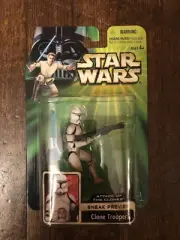 Hasbro Star Wars Episode II: AOTC Sneak Peek Clone Trooper Carded